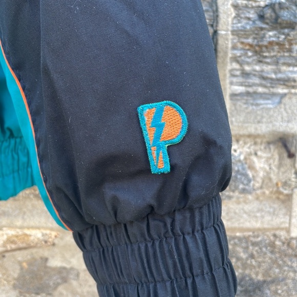 VINTAGE 1994 Miami Dolphins NFL Pro Player by Daniel Young Men's Jacket - Size L - Picture 7 of 15